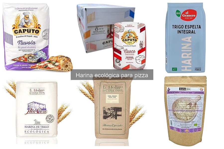 Ventajas de usar harina ecológica para pizza en casa