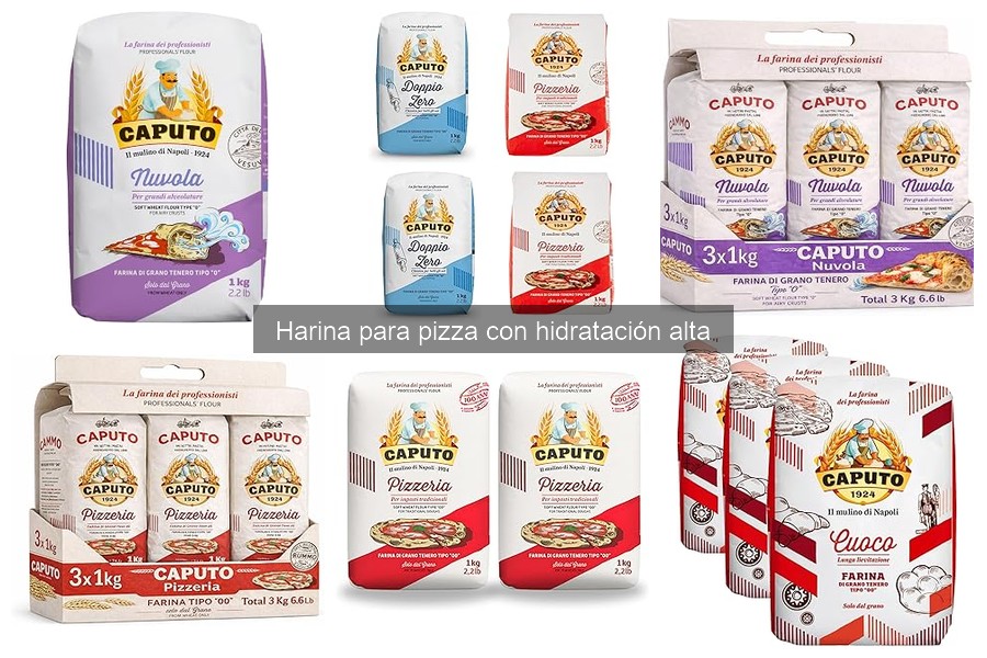 Ventajas de usar harina para pizza con alta hidratación