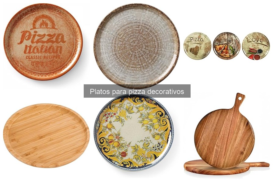 Ventajas de Usar Platos Decorativos para Pizza en Eventos