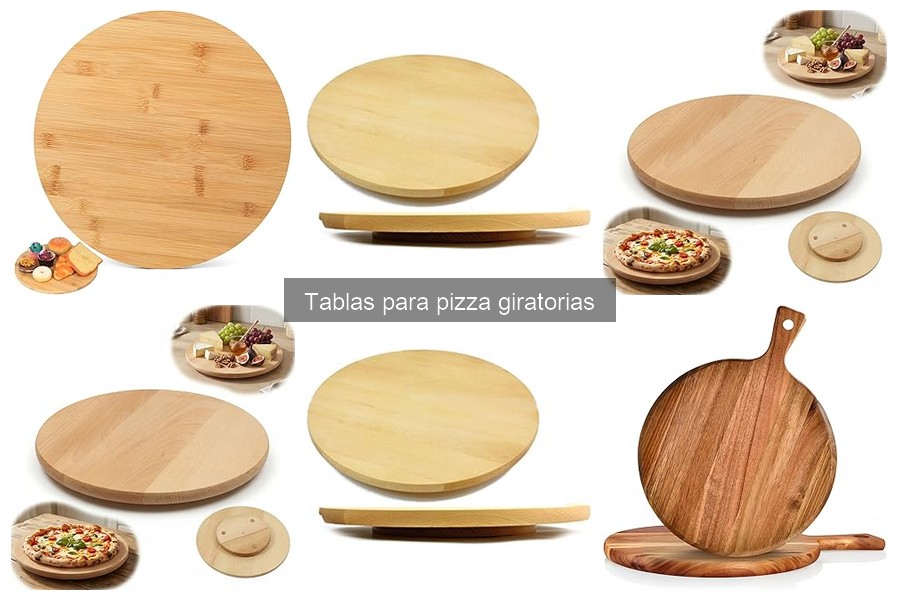 Ventajas de usar tablas giratorias para pizza en casa