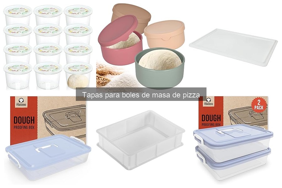 Ventajas de usar tapas para boles de masa de pizza