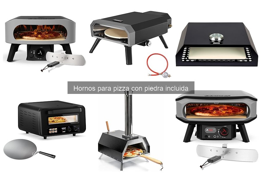 Ventajas de usar un horno para pizza con piedra incluida