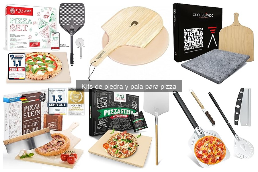Ventajas de usar un kit de piedra y pala para pizza en casa