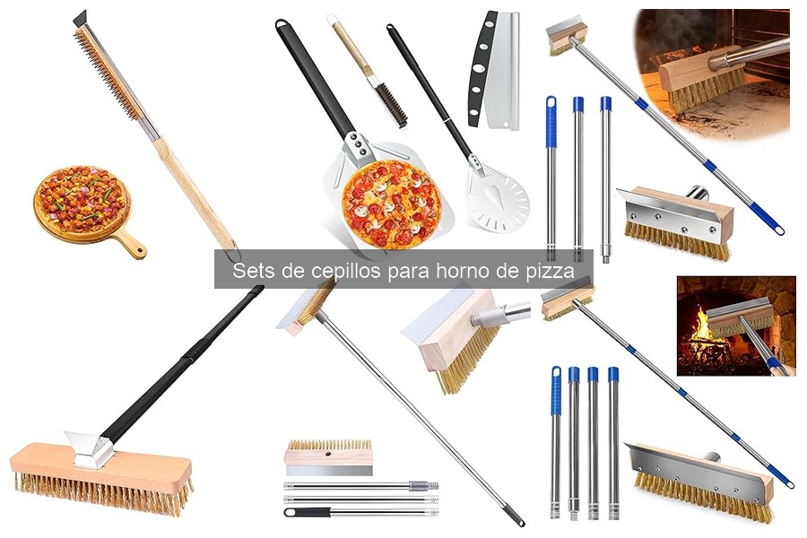 Ventajas de Usar un Set de Cepillos para Horno de Pizza