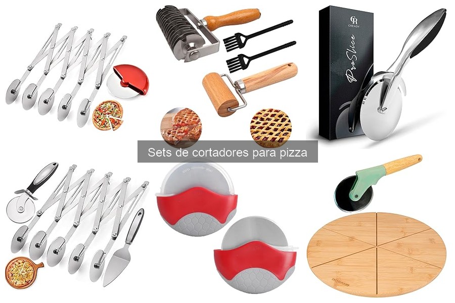 Ventajas de usar un set de cortadores para pizza en casa
