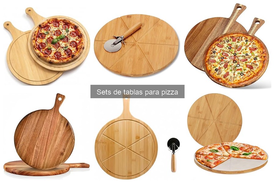 Ventajas de usar un set de tablas para pizza en casa