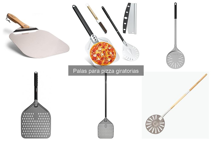 Ventajas de usar una pala giratoria para pizza