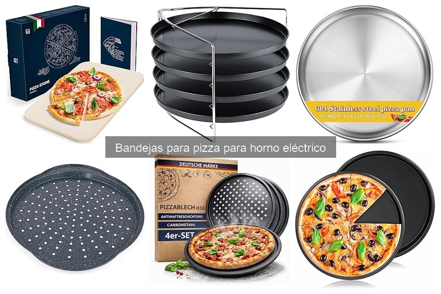 Ventajas y desventajas de bandejas de acero y cerámica para pizza