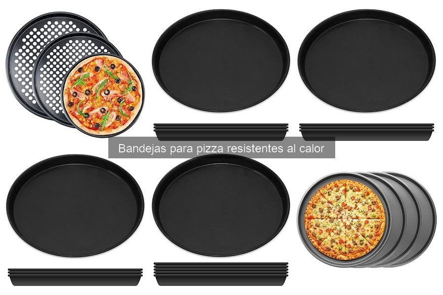 Ventajas y desventajas de bandejas para pizza resistentes al calor