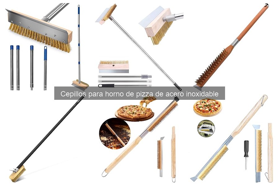 Ventajas y desventajas de cepillos de acero inoxidable para horno