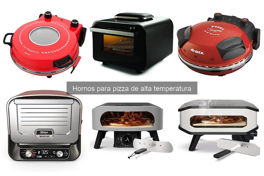 Ventajas y desventajas de hornos para pizza de alta temperatura