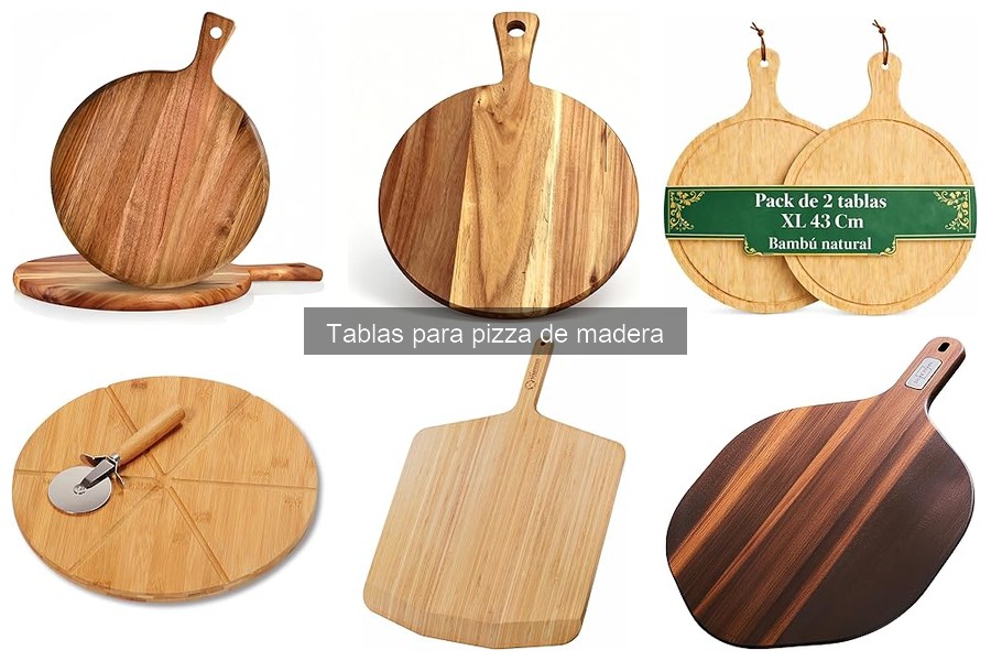 Ventajas y desventajas de las tablas de madera para pizza