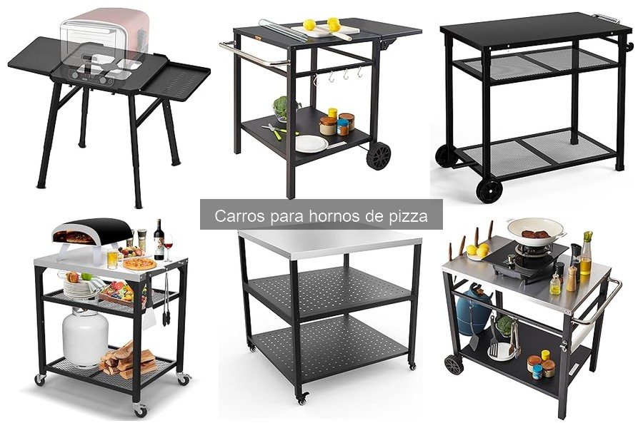 Ventajas y desventajas de los carros para hornos de pizza