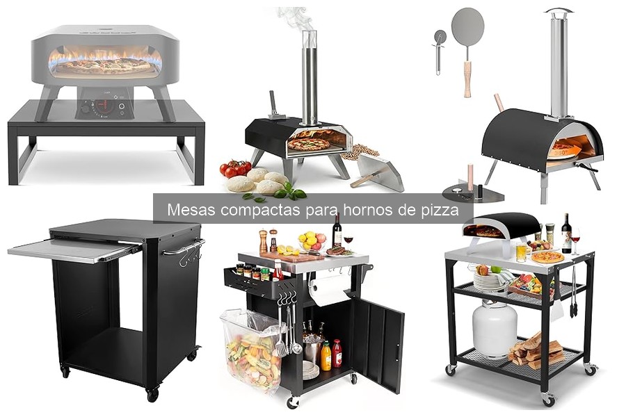 Ventajas y desventajas de mesas compactas para hornos de pizza