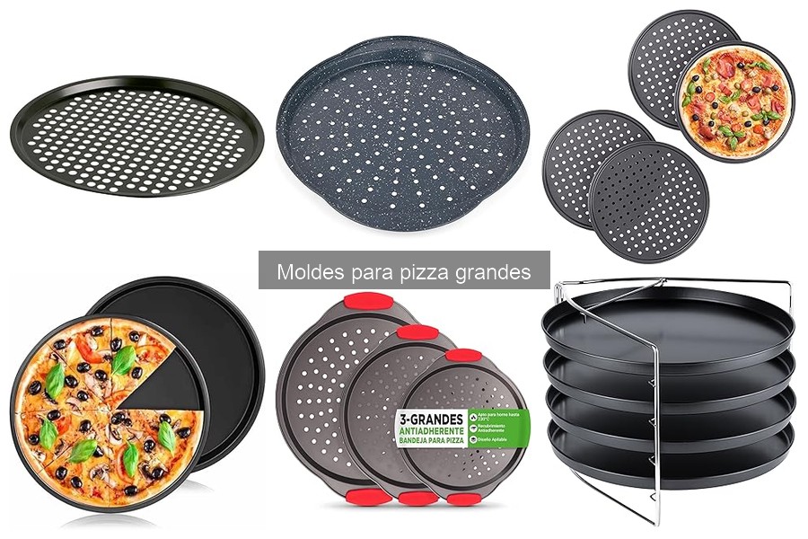 Ventajas y desventajas de moldes para pizza grandes